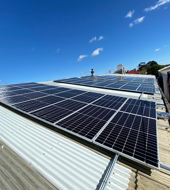 commercial solar installation